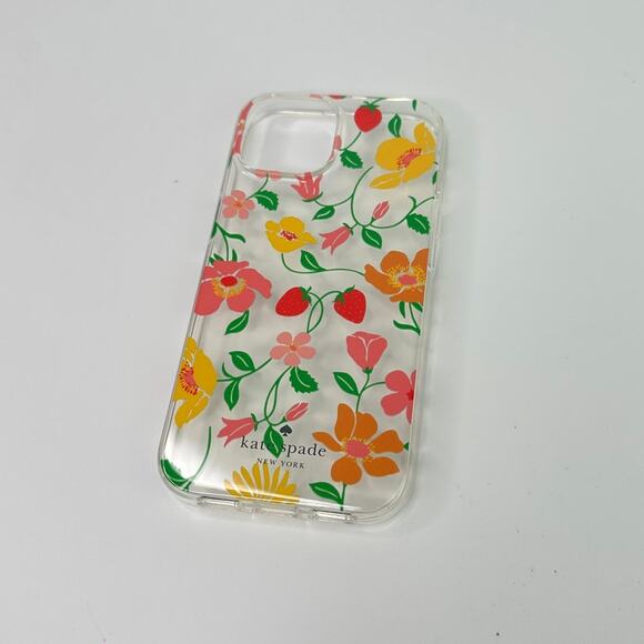 Kate Spade Strawberry Garden Case iPhone 15 Pro - Picture 8 of 9